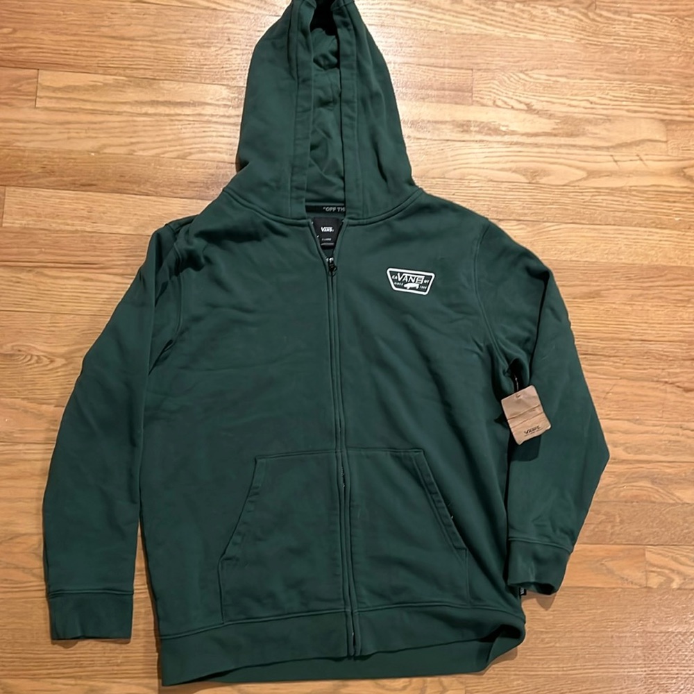 Vans zip up hoodie